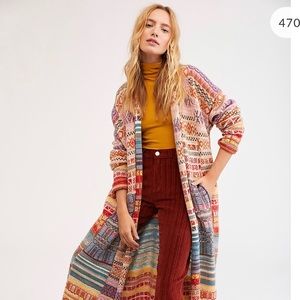 Free People Met Your Match Sweatercoat